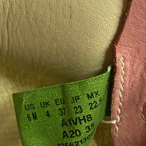 Timberland Pink leather combat boots Size 6 - Picture 9 of 16